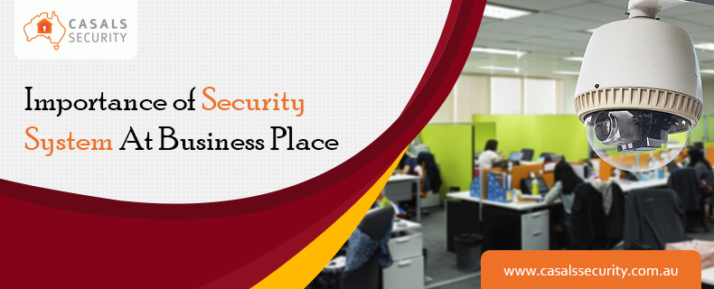 Importance of security system at business place